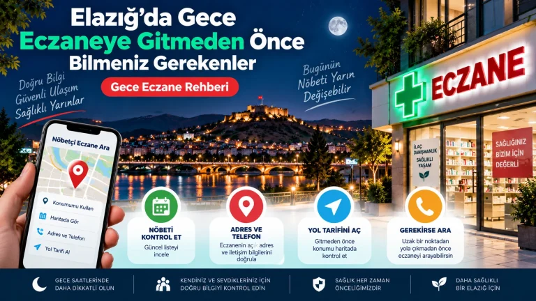 elazig gece eczane rehberi