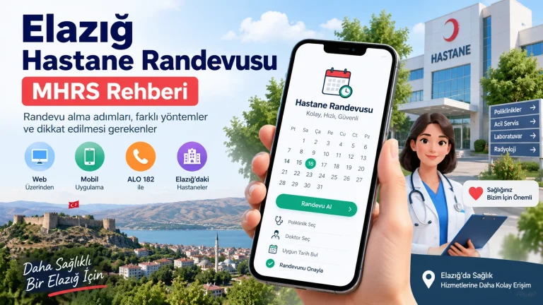 elazig hastane randevusu mhrs rehberi